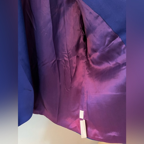 Vintage Royal Blue Country Club Style Blazer - Picture 8 of 11